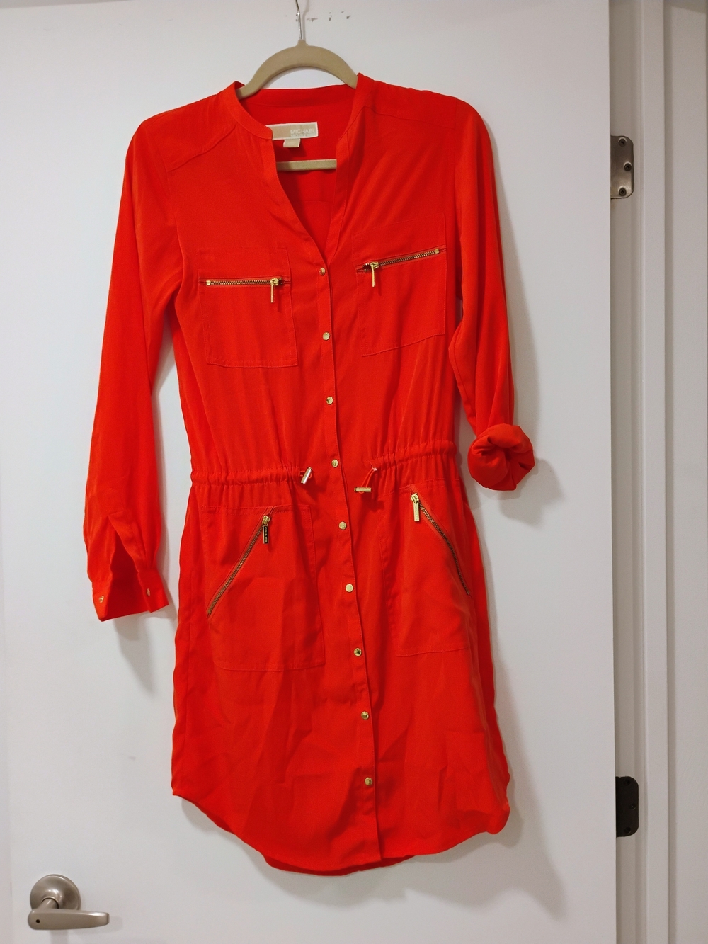 Michael Kors - Orange Shirtdress